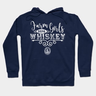 Farm Girls Drink Whiskey Hoodie